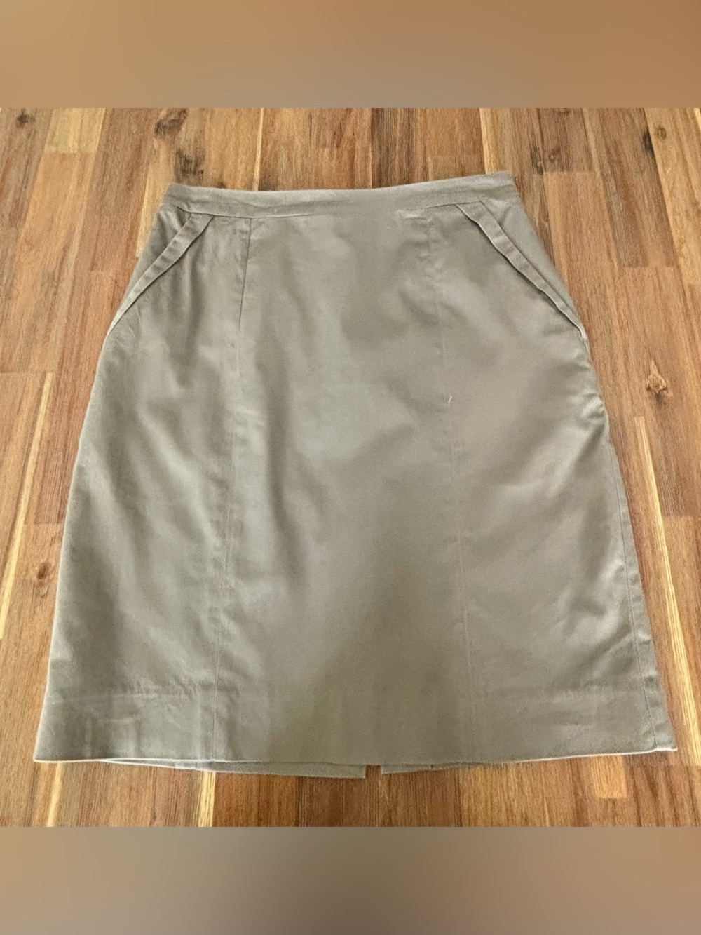 H&M Classic Olive A-Line Women's Skirt